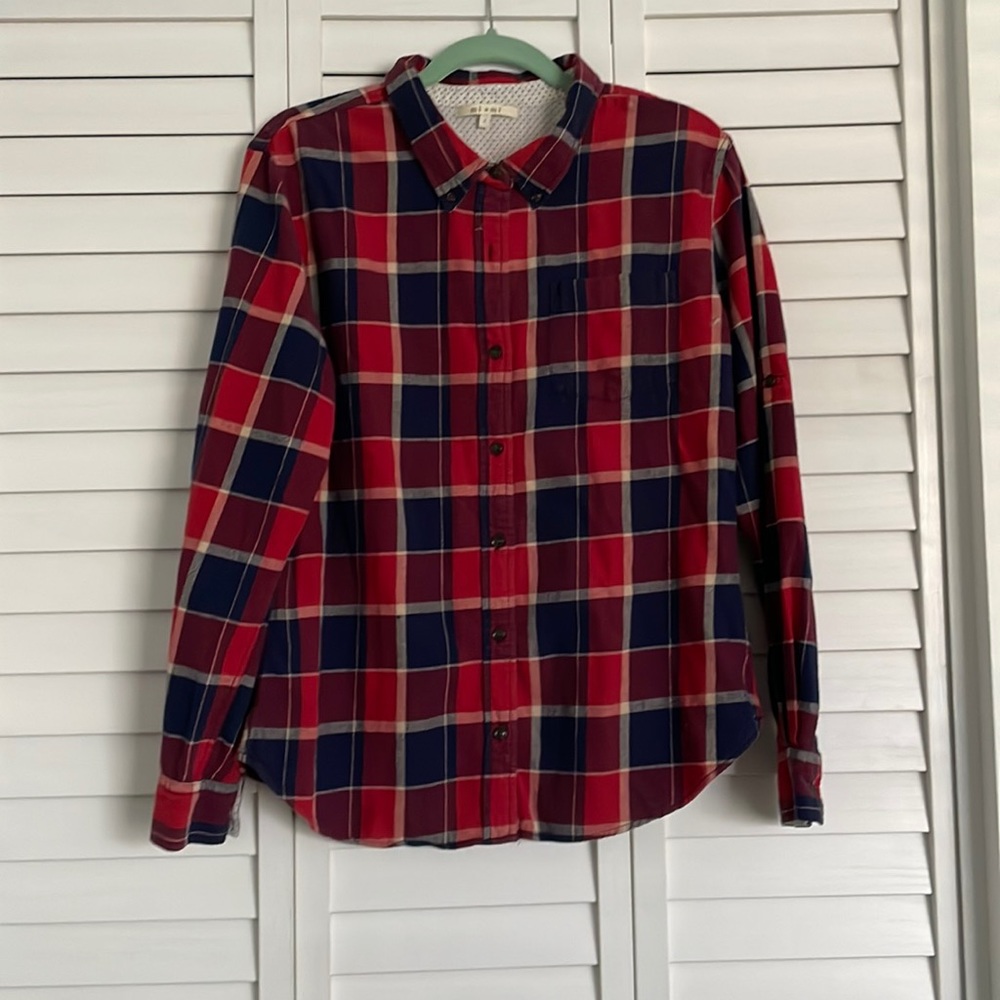Red/blue flannel